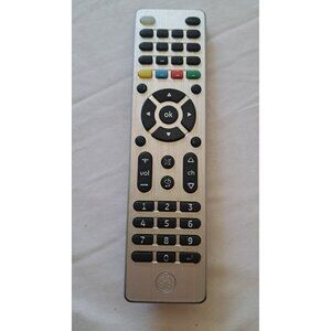 GE General Electric 33709 4‎ Device Universal Remote Control Silver Genuine
